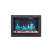 Blue realistic Flames available in the Lite Star Smart Built-In Electric Fireplace WITHOUT BACKGROUND