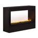 Dimplex 40 Professional Built-In Box For Optimist Pro in Black Without Background Showing Its Flame