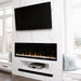 Dimplex IgniteXL Built-In Electric Fireplace in white living area