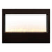 Dimplex Pro Box Front Glass Pane for Professional Built-In Box Shown its flames in clear background