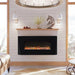 Dimplex Winslow Wall-MountedTabletop Electric Fireplace in a perfect living area