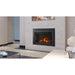 Electric Insert Fireplace by SimpliFire providing heat in the living area