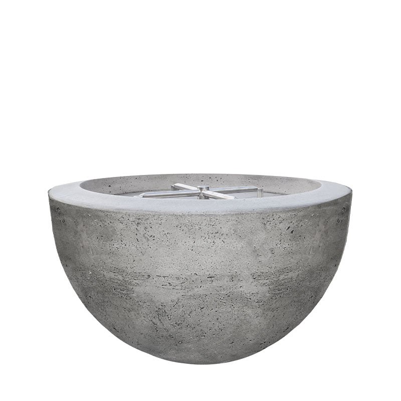 Moderno 3 Fire Bowl pewter variant