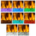 Multi-Fire XHD Electric Firebox Ember Colors