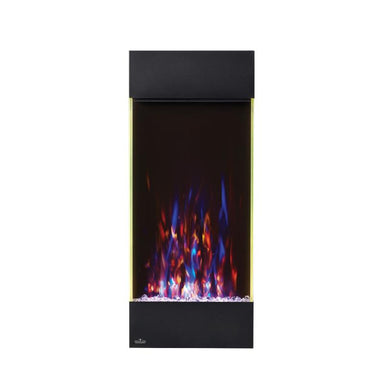 Napoleon Allure Wall-Mounted Electric Fireplace in black
