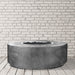 The Prism Hardscapes Rotondo Round Concrete Fire Bowl