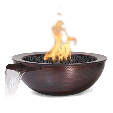 Sedona Copper Fire & Water Bowl NO BACKGROUND