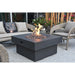 Showcasing the flames on the Branford Fire Pit by Modeno