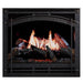 SimpliFire Chateau Forge Front For Inception Built-In Electric Fireplace without background