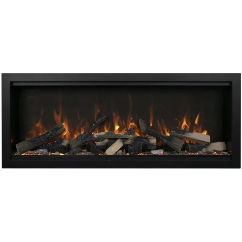 Symmetry Smart XT Electric Fireplace with Trim without Background