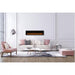 Symmetry Smart Xtra Slim Electric Fireplace Showing its Sleek Design