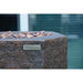 Texture of Basalt Concrete Fire Pit Column by Modeno