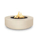 The Outdoor Plus Round Florence Concrete Fire Pit Vanilla