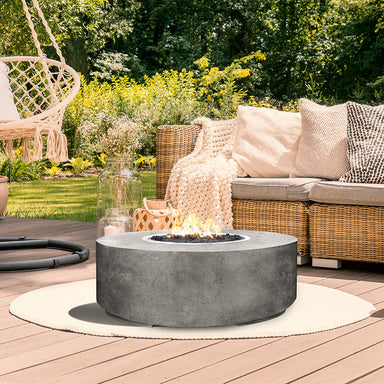 The Prism Hardscapes Rotondo As a Centerpiece