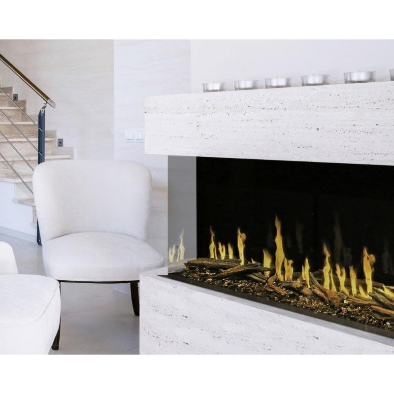 The floating mantel installed on the Modern Flames Orion Multi 60