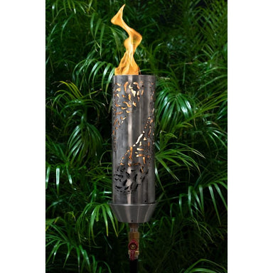 Tiki Fire Torch with FLAMES