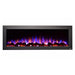 Touchstone Sideline Outdoor Electric Fireplace Front View