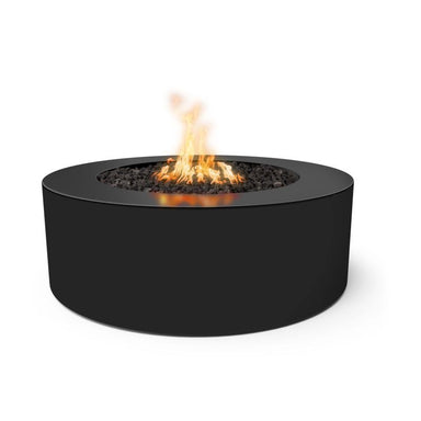 The Outdoor Plus Black Unity Steel Round Fire Pit