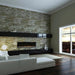 the living area looks neat with the Dimplex IgniteXL Built-In Electric Fireplace